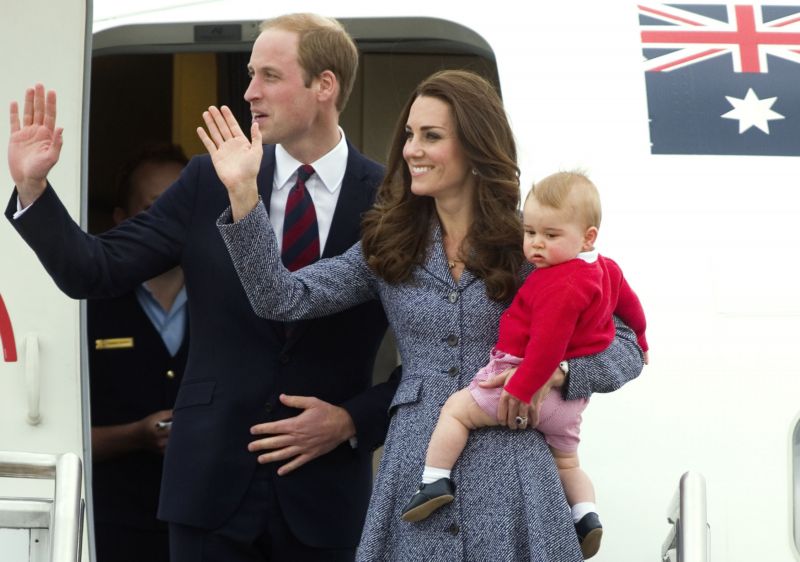 Princ George absolvoval už cestu do Austrálie a na Nový Zéland.