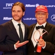 Daniel Brühl se blýskl rolí legendárního pilota Ferrari Nikiho Laudy ve filmu Rivalové.