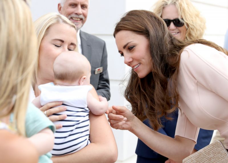Kate miluje děti.