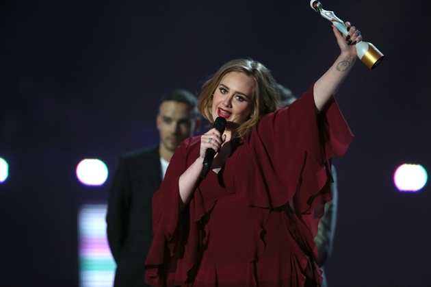 Zpěvačka Adele je velmi úspěšná!