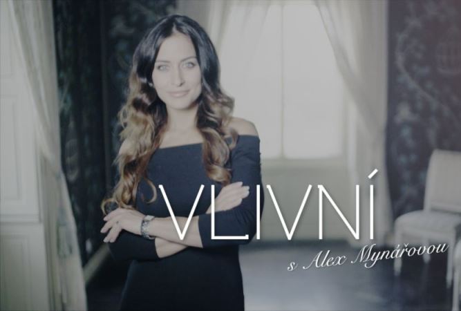 Nový pořad Vlivní s Alex Mynářovou na TV Barrandov.
