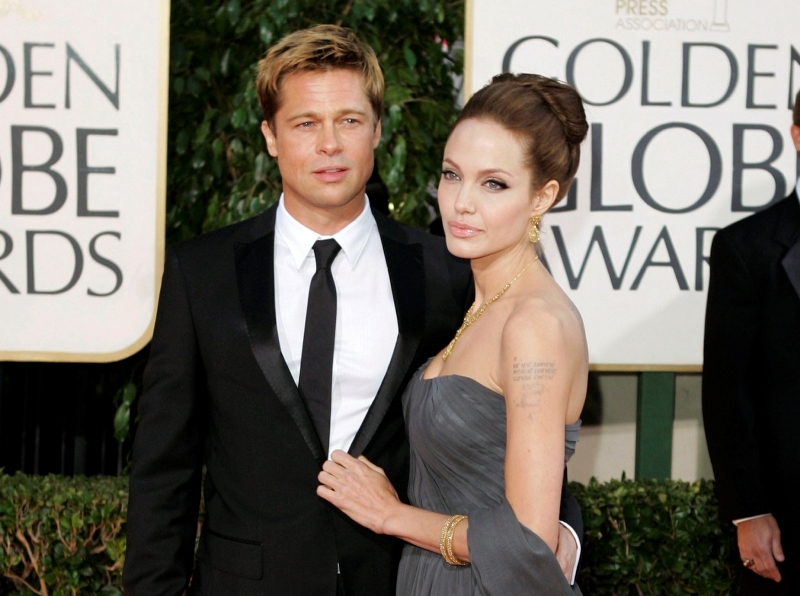 Brad Pitt a Angelina Jolie.