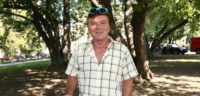 Herec a moderátor Pavel Trávníček.