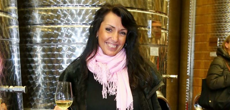 Eva Čížkovská si pochutnávala na kvalitním vínu.