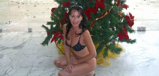 Takto v teple u moře tráví Heidi Vánoce už mnoho let.