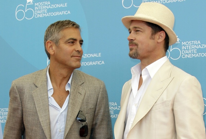 George Clooney a Brad Pitt.