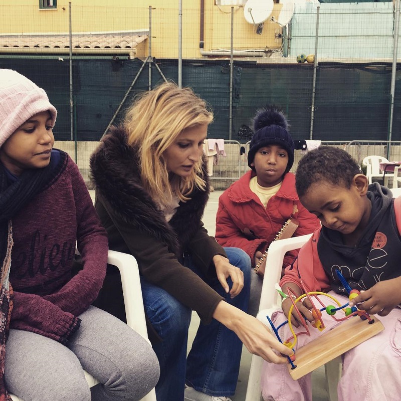 Advent strávila s dětmi uprchlíků.