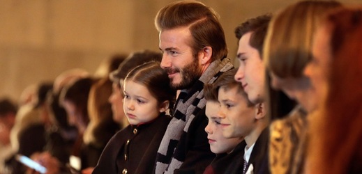 David Beckham s dcerou Harper.