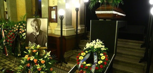 Pohřeb Luby Skořepové.