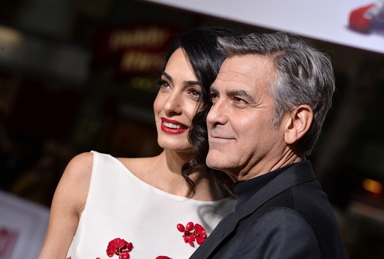 George a Amal Clooney.