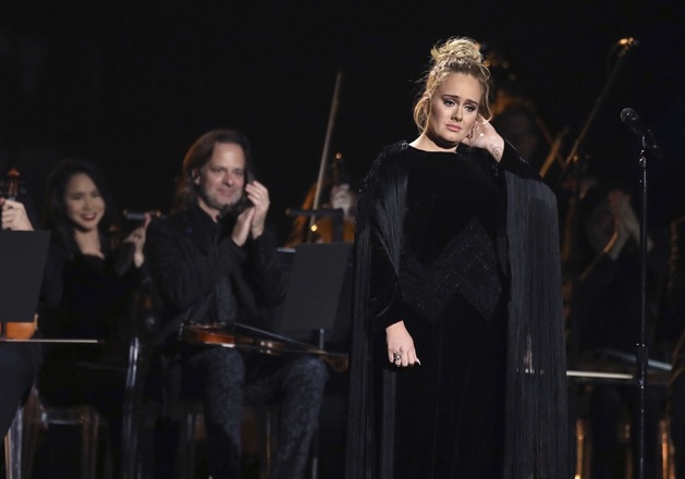 Vystoupení nebylo pro Adele jednoduché. 