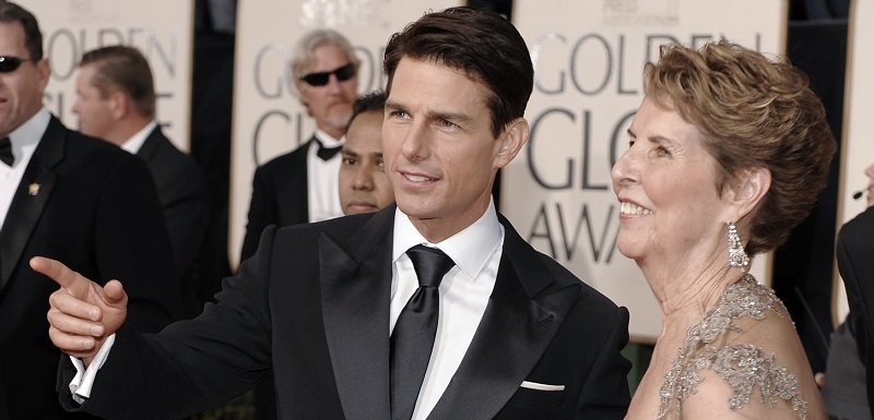 Tom Cruise a jeho matka.