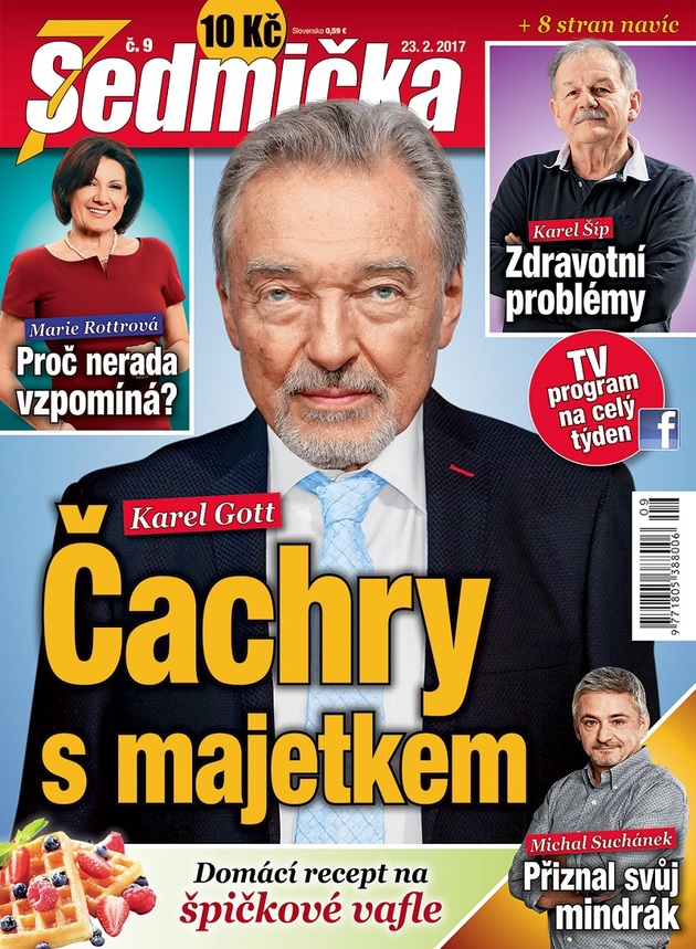 Nové číslo časopisu Sedmička v prodeji od 23. února!