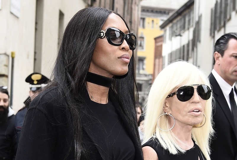 Naomi Campbell a Donatella Versace.