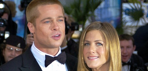 Brad Pitt a Jennifer Aniston.