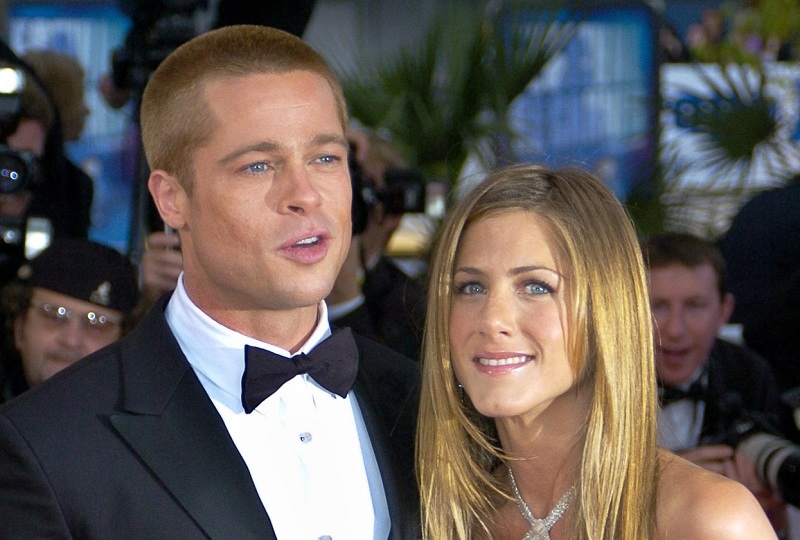 Brad Pitt a Jennifer Aniston.