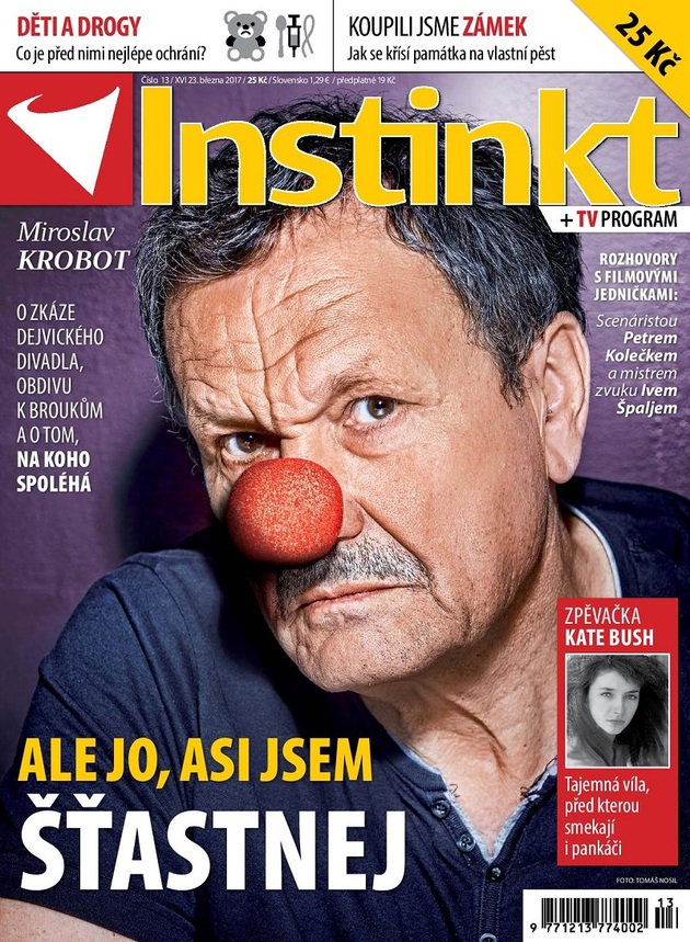 Nové číslo časopisu INSTINKT vychází každý čtvrtek.