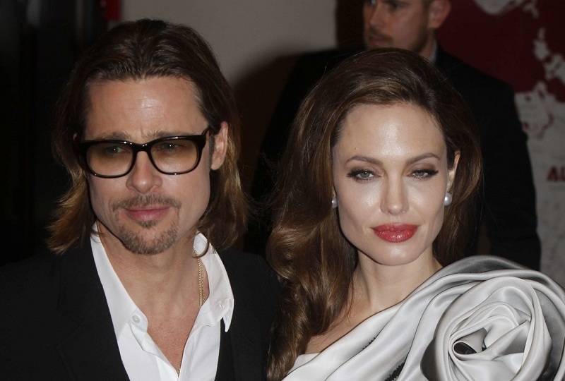 Angelina Jolie a Brad Pitt.