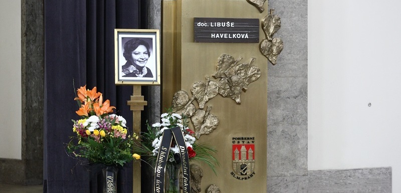 Pohřeb Libuše Havelkové.