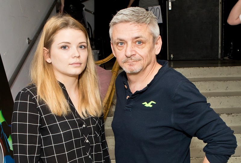 Berenika Suchánková s otcem Michalem.