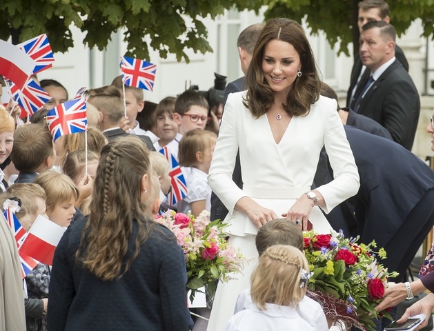 Každý toužil zahlédnout vévodkyni Kate.
