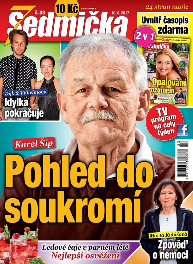 Více příběhů ze života slavných najdete v aktuálním čísle časopisu SEDMIČKA.