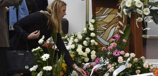 Petra Kvitová navštívila pohřeb Jany Novotné. 