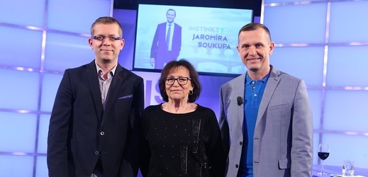 David Netuka, Marta Kubišová a Jaromír Soukup.