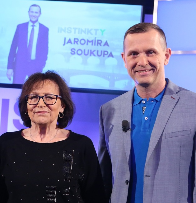 Marta Kubišová byla hostem pořadu INSTINKTY Jaromíra Soukupa.