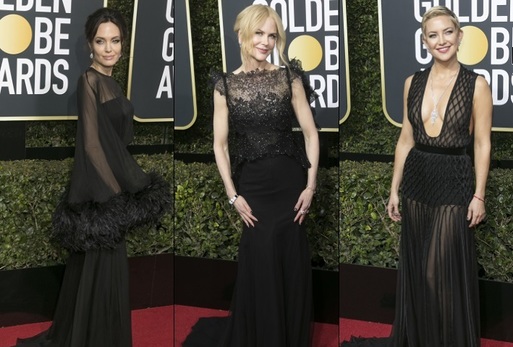 Angelina Jolie, Nicole Kidman, Kate Hudson.