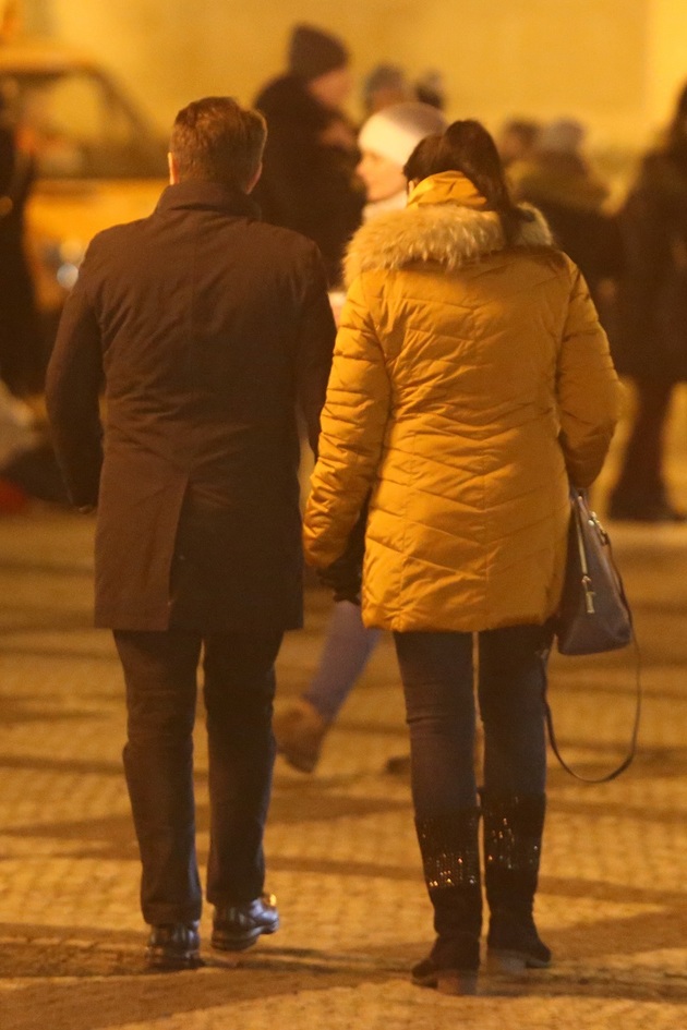Po Praze se Dáda a Vito procházeli ruku v ruce jako dva zamilovaní puberťáci. 