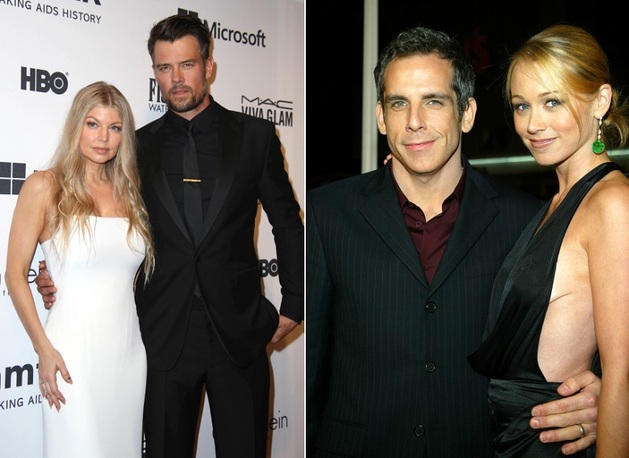 Fergie s Joshem Duhamelem a Ben Stiller s Christine Taylor.