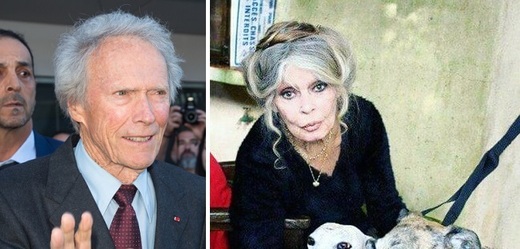 Clint Eastwood a Brigitte Bardot.