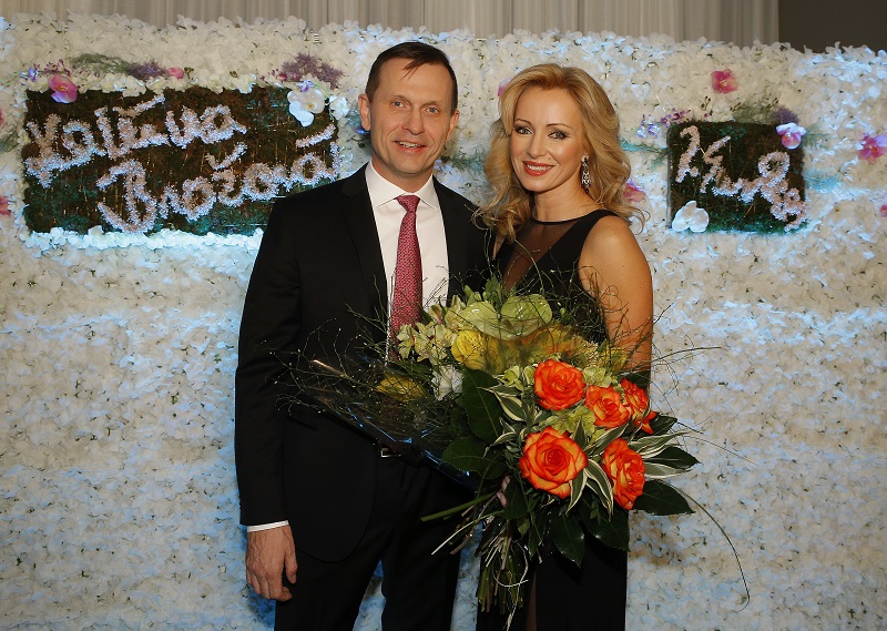 Jaromír Soukup s Kateřinou Brožovou uspořádali společnou oslavu. 
