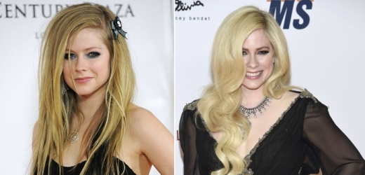 Zpěvačka Avril Lavigne je zpátky. Tyhle fotky dělí osm let.