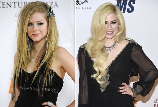 Zpěvačka Avril Lavigne je zpátky. Tyhle fotky dělí osm let.