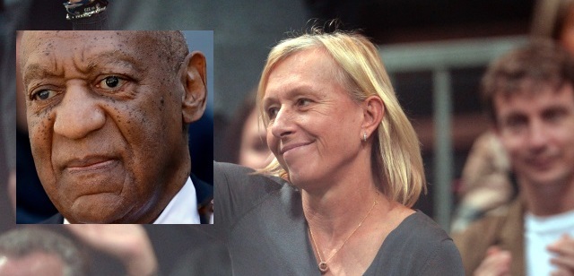 Cosbyho odsouzení přivítaly herečky i tenistka Navrátilová.