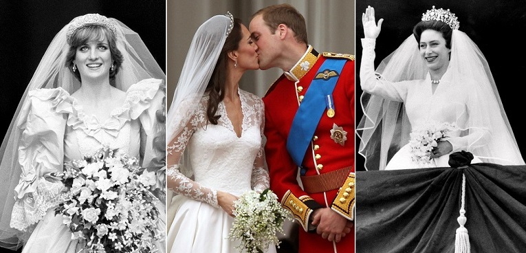 Nejslavnější britské svatby: které nevěstě to slušelo nejvíce?