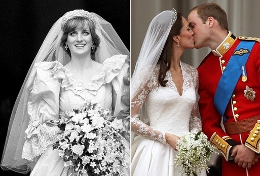 Nejslavnější britské svatby: které nevěstě to slušelo nejvíce?