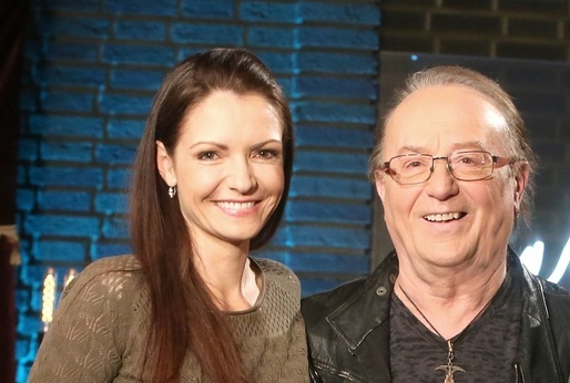 Petr Janda s manželkou.