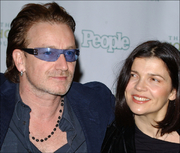 Bono a Alison Hewson.