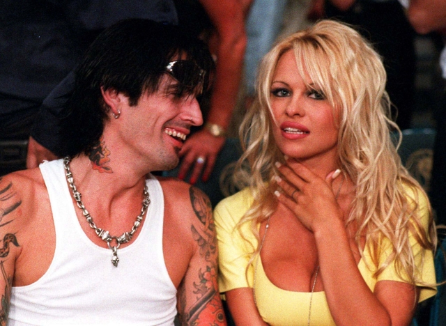 Pamela Anderson a Tommy Lee.