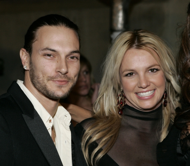 Britney Spears a Kevin Federline.