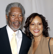Morgan Freeman a Myrna Colley-Lee.