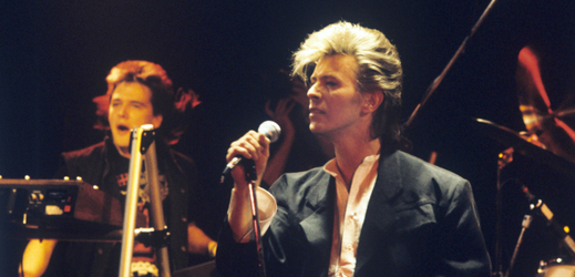 Legenda popu David Bowie.