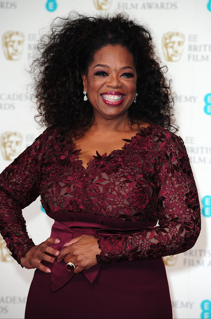 Elegantní Oprah Winfrey.