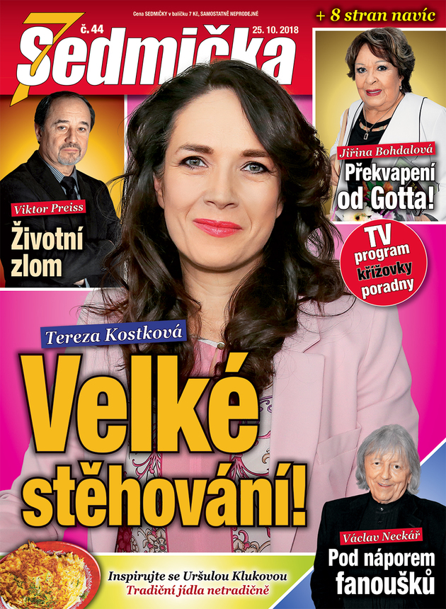 Aktuální číslo časopisu SEDMIČKA.
