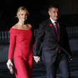 Monika a Andrej Babišovi.