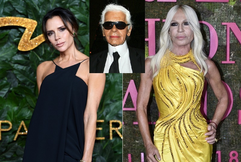 Victoria Beckham, Donatella Versace a další truchlí za Lagerfelda.