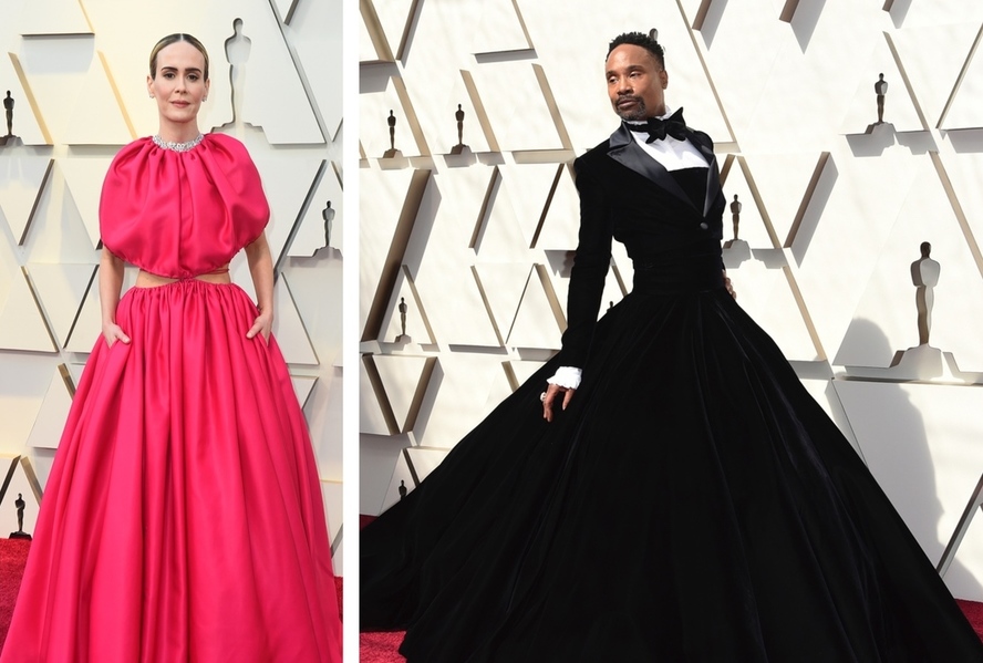 Móda Oscarů: Který z mužů přišel v šatech?